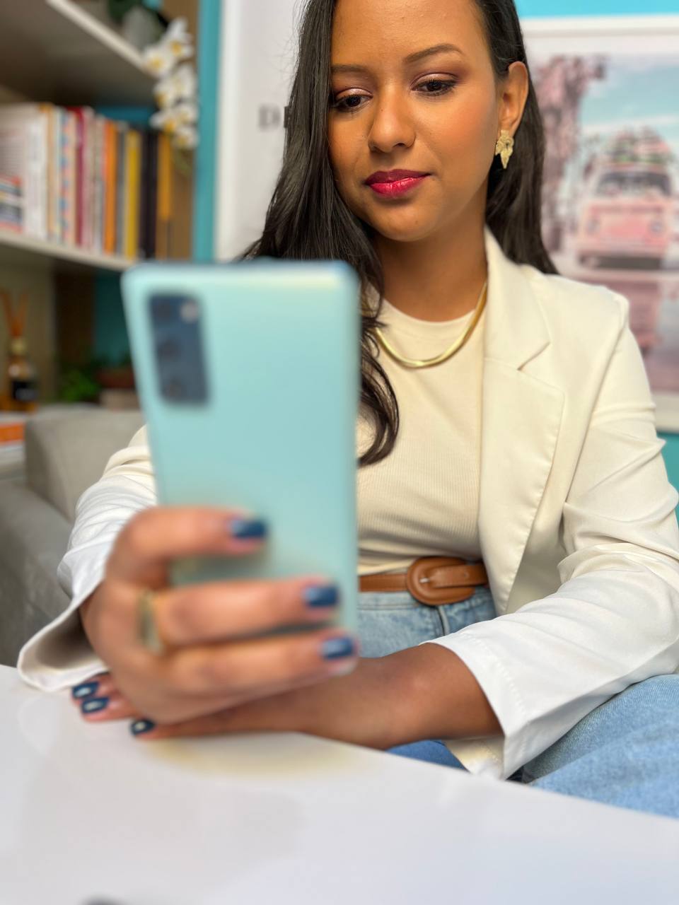 Aflane Negrão - Psicóloga e fundadora da Contextualize Psi